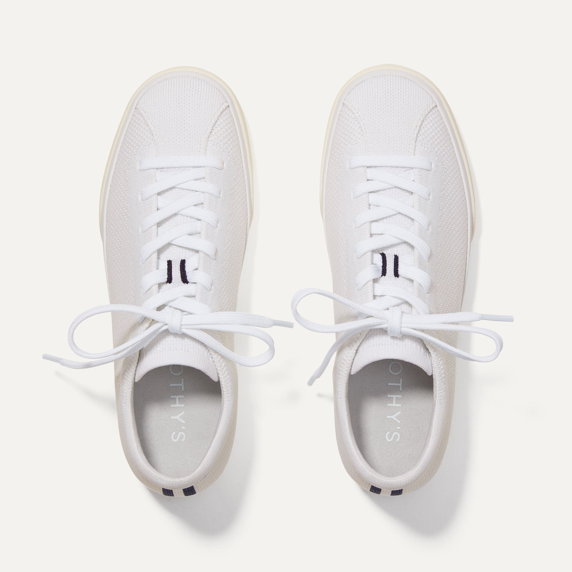 The Lace Up Sneaker - Bright White - Image 4