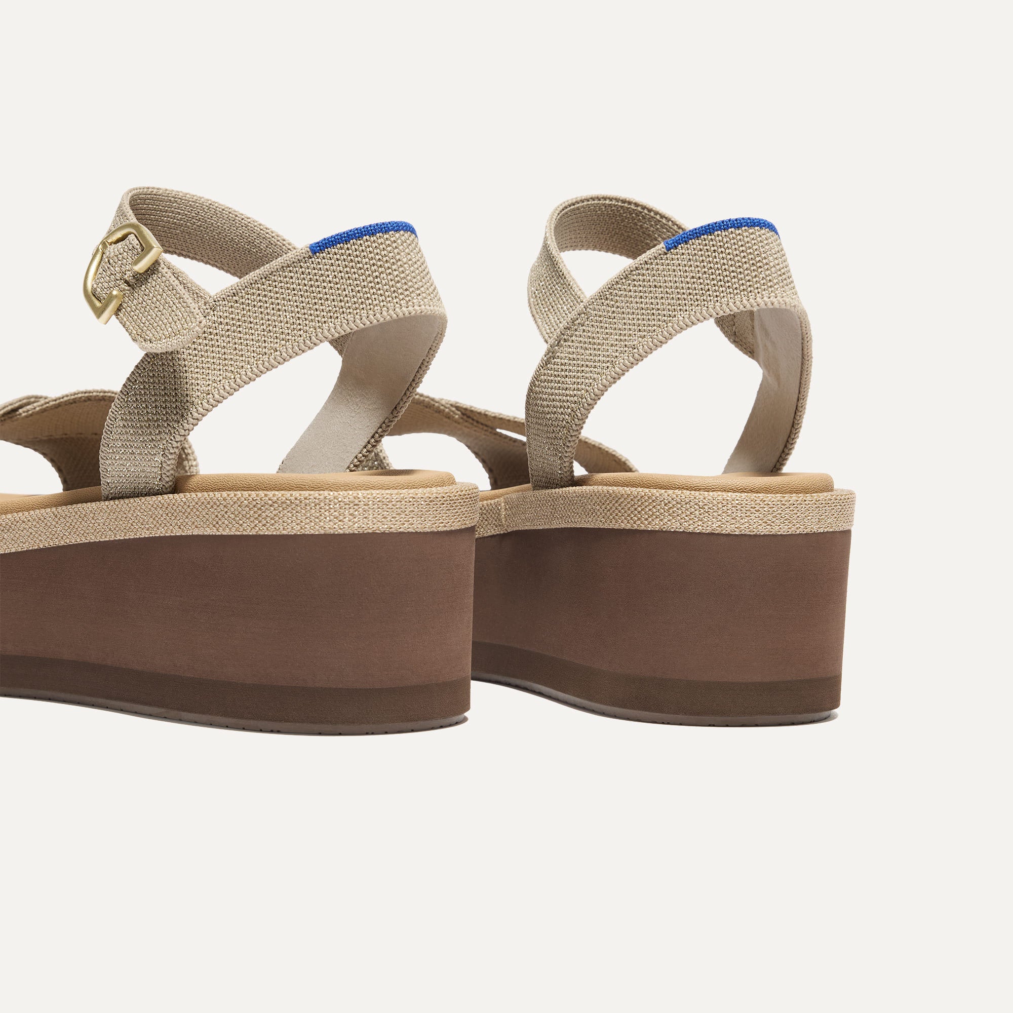 The Criss–Cross Lightweight Wedge Sandal - Aurora - Image 5