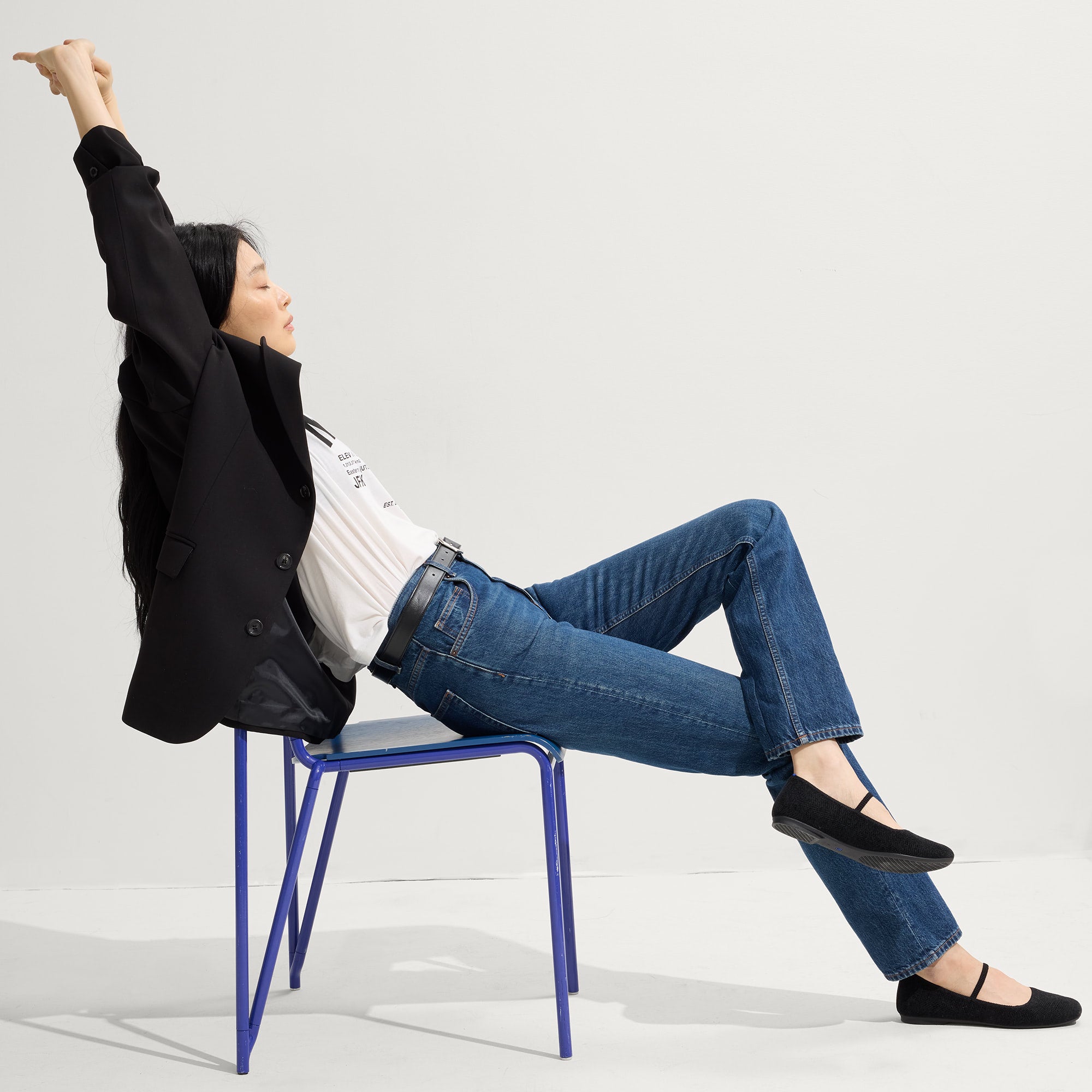 The ReVelvet™ Max Square Mary Jane - ReVelvet™ Black - Image 4