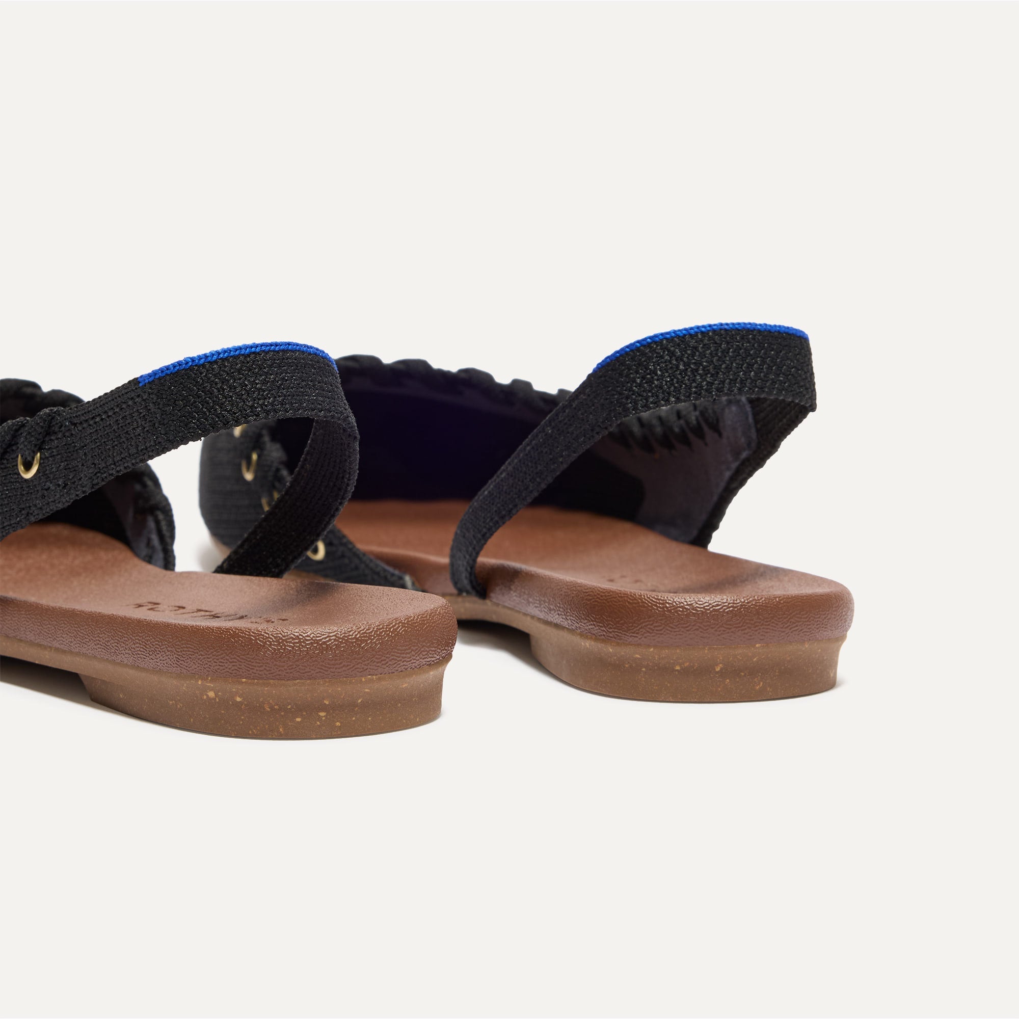 The Almond Slingback - Eyelet Black - Image 6