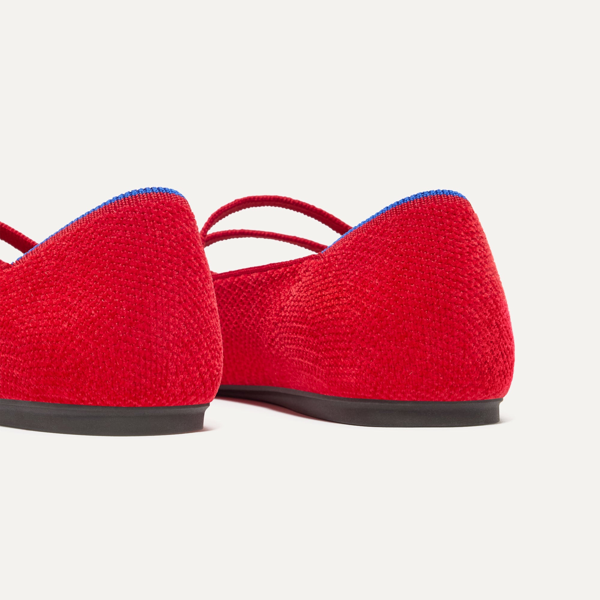 The ReVelvet™ Double Buckle Mary Jane - ReVelvet™ Red Crisp - Image 6