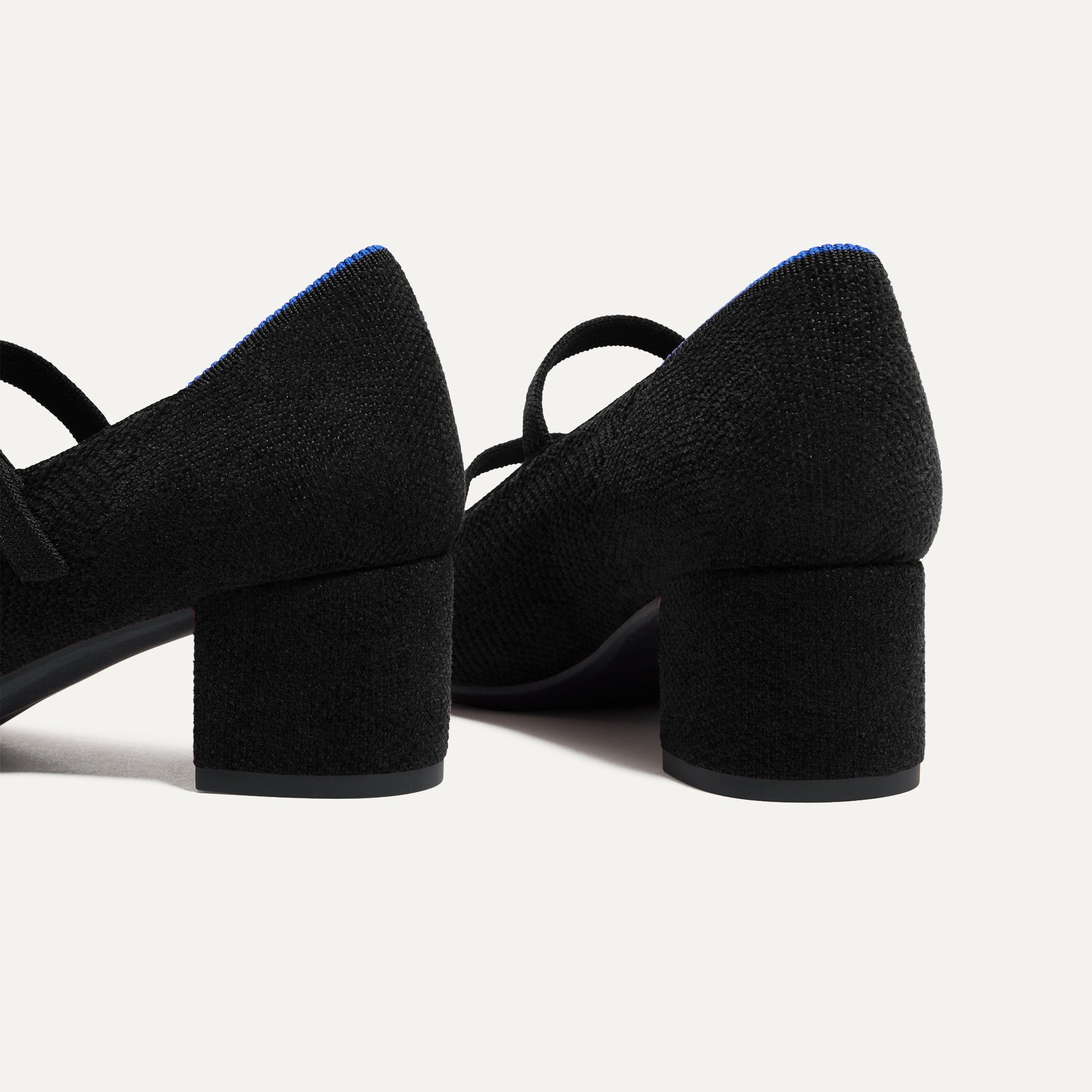 The ReVelvet™ Double Buckle Mary Jane Heel - ReVelvet™ Black - Image 5