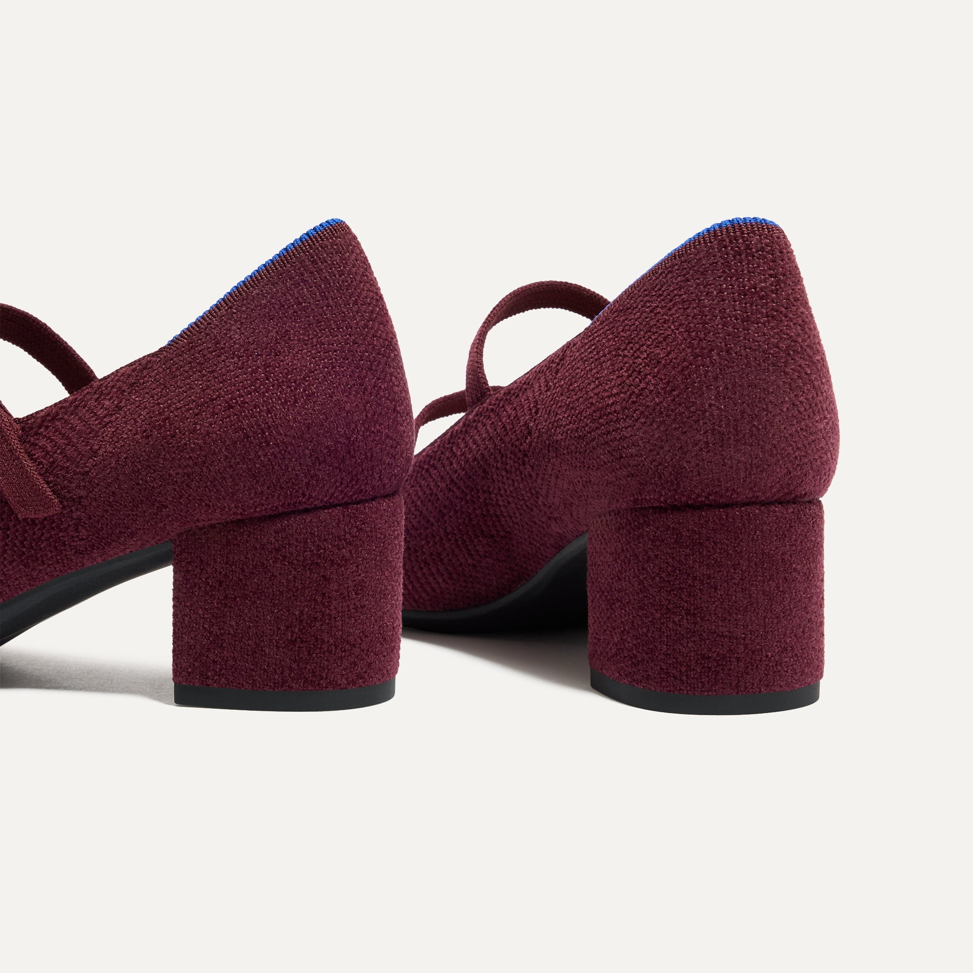 The ReVelvet™ Double Buckle Mary Jane Heel - ReVelvet™ Syrah - Image 5