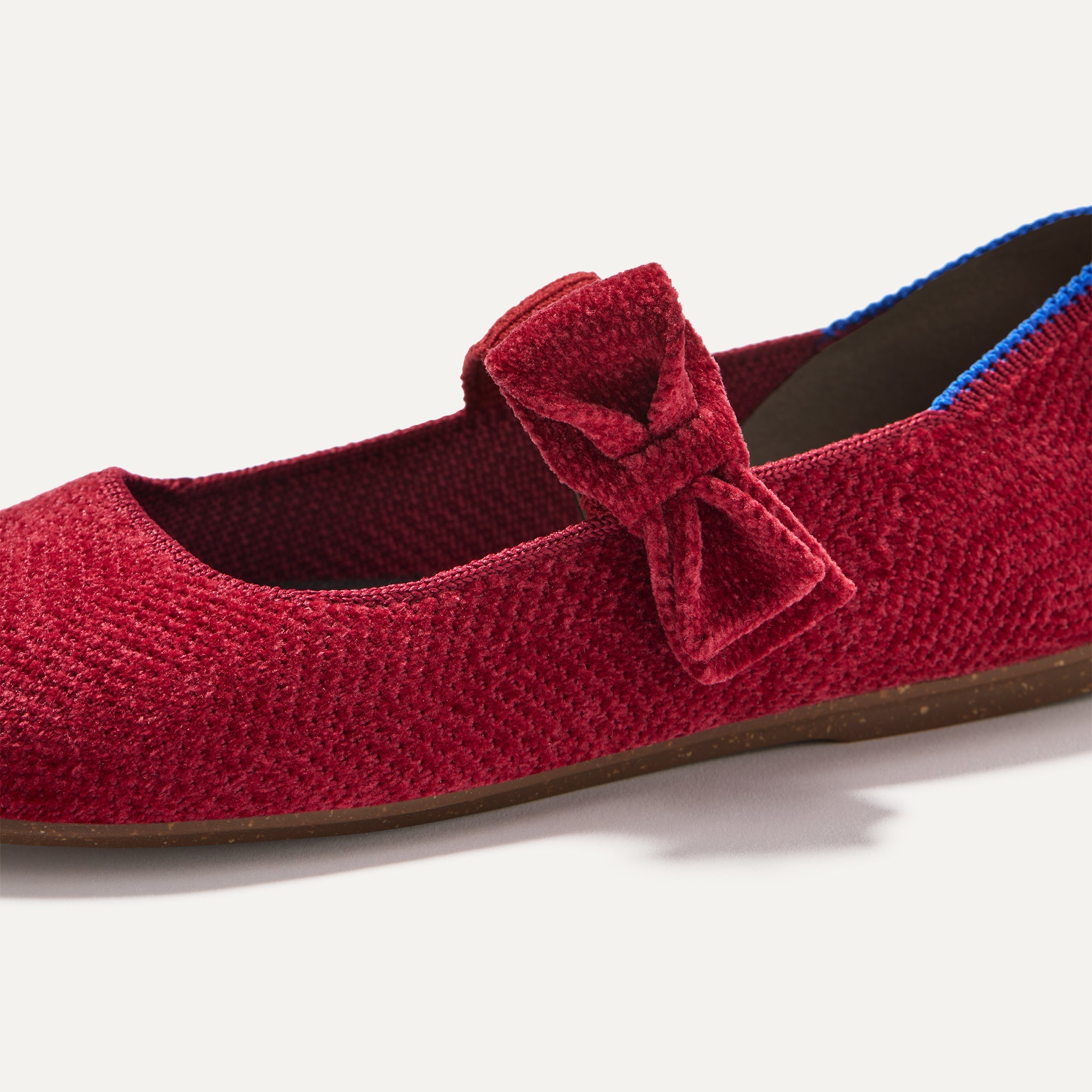 The Kids ReVelvet™ Tux Bow Mary Jane - ReVelvet™ Ruby - Image 2