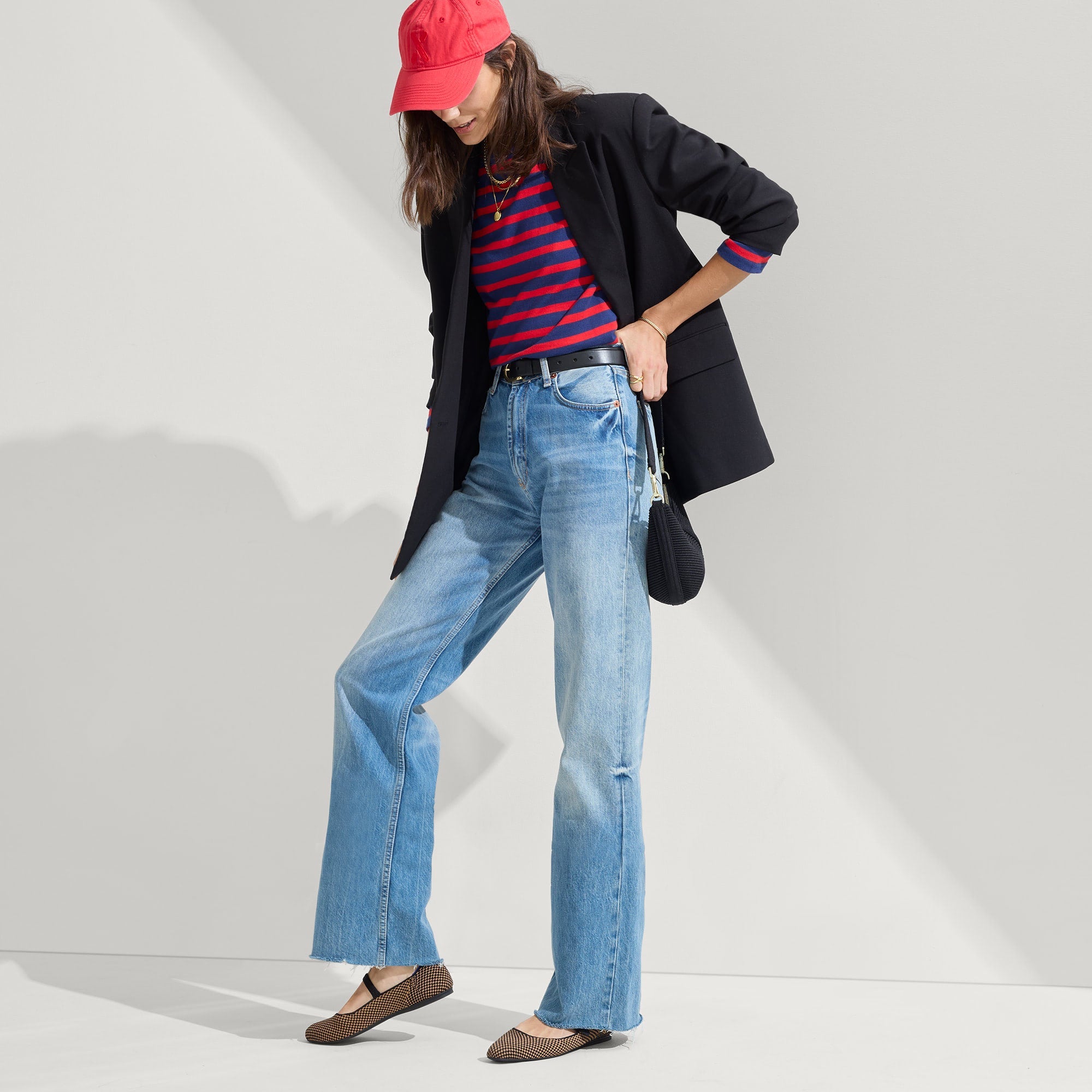 The Mini Crescent Bag - Black - Image 4